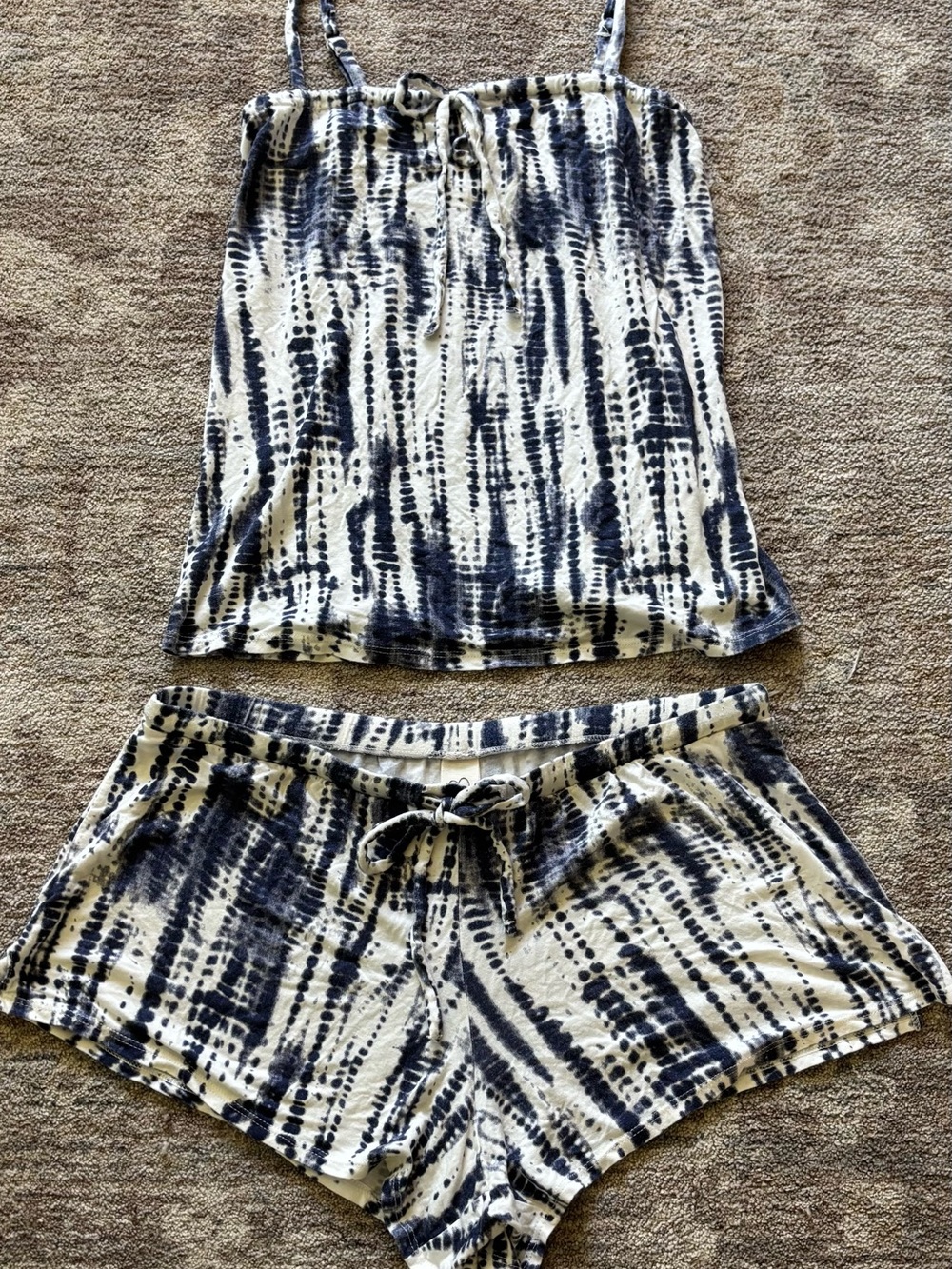 Pajama/Lounge Set - Tank & Shorts